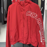 Ensemble veste et short de sport pour homme, coupe-vent réfléchissant en nylon, imperméable, avec fermeture éclair, design personnalisé en polyester