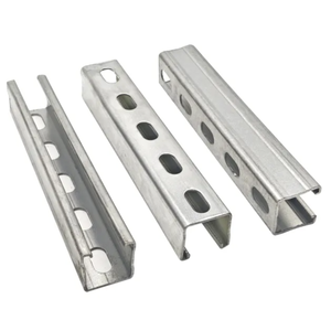 Canaux en acier C de haute qualité et Purlins canal Unistrut acier formé à froid coupe à prix raisonnable soudée aux normes ANSI - Product Image 2