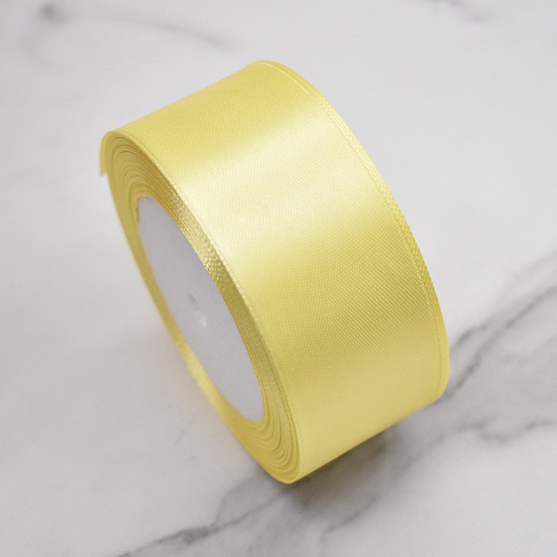 010# Jaune clair-5 cm, 25 ans par rouleau