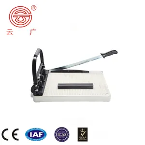 קיבולת חותכי נייר יד גוזם גיליוטינה פריט בתפזורת 13 אינץ' ידני A4 A3 מכונת חיתוך נייר קשת סין 5 מ""מ 30 ק""ג B4