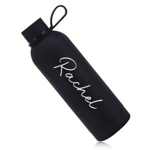 Botella de Agua Aislada con Nombre, Termo de Acero Inoxidable de Doble Pared, Cantimplora Deportiva Personalizada para Hombres y Mujeres - Product Image 1