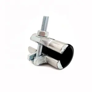 OD67mm full circle stainless steel SS snap clamp for PVC pipe