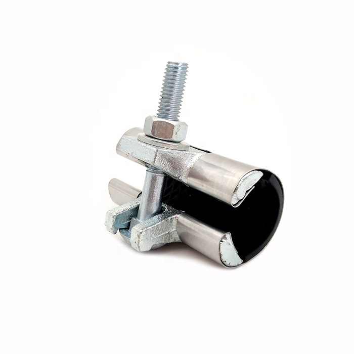 OD67mm Full Circle Stainless Steel SS Snap Clamp for PVC Pipe