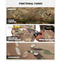 Ensemble de vêtements tactiques camouflage anti-infrarouge Emersongear, veste, pantalon et chemise, uniformes de combat