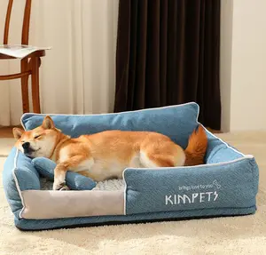SongshanToys personalizzato all'ingrosso peluche di lusso lavabile impermeabile formato umano gatto cane da compagnia divano letto per cani di grossa taglia
