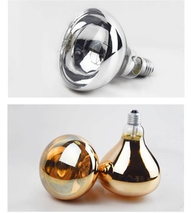 HoneyFly R125 R115 Infrarot-Heizlampe Gold Silber E27 220V 275W Haustier-Wolfram-Badewannenheizung Glühbirne zur Lebensmittelwärmung - Product Image 4