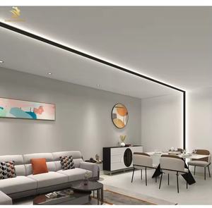 سلالم شخصية ومبتكرة درابزين ضوء ممر ضوء الجو من سبائك الألومنيوم ضوء زخرفة الجدار - Product Image 5