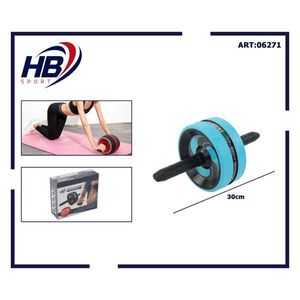 Roue abdominale bleu ciel de 18 cm à roue unique pour AB Roller, haute visibilité, pratique - Product Image 3