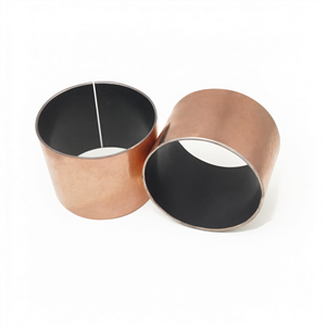 Buje Compuesto Autolubricante de Acero, Bronce y PTFE para Rodamiento Deslizante en Seco - Product Image 1