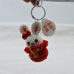 Un ornements avec l'image d'un petit lapin est <span class=keywords><strong>très</strong></span> mignon et c'est un accessoire idéal à porter sur le corps. - Product Image 1