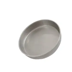 Verifeid factory Custom made stamping metal parts food grade bakeware stainless steel mini tin baking round pan pie trays