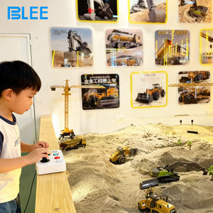 BLEE Popolare Kit Gioco Telecomandato con Escavatore e Gru per Sabbiera, Gioco di Divertimento per Bambini per Centri Commerciali e Caffetterie - Product Image 1