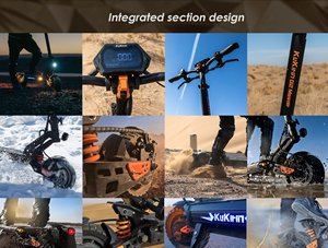 Scooter Eléctrico Plegable <span class=keywords><strong>JLM</strong></span> G2Master Source Factory, Doble Motor, Doble Suspensión, Impermeable, Capacidad de Carga de 120 kg, Velocidad de 60 km/h - Product Image 4