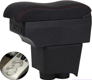 Vieille <span class=keywords><strong>Allemagne</strong></span> Beige Console centrale de voiture Accoudoir Boîte de rangement Design Parfait pour <span class=keywords><strong>VW</strong></span> Old Polo - Product Image 4