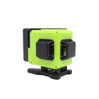 JSPERFECT mini niveau laser 3d 12 lignes à nivellement automatique de haute précision, niveau laser rotatif à 360 degrés avec trépied
