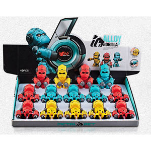 Figura d'Azione Elettronica in Metallo Pressofuso con Suoni e Luci, Modellino Mini King Kong Meccanico Orangutan Violento per Bambini - Product Image 6