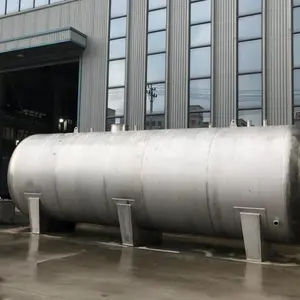 Tanque químico de armazenamento, tanque de aço inoxidável de alta qualidade para armazenamento certificado de asme