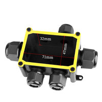 Bornier Ip68 Joint de câble Anneau en silicone Boîtes de jonction étanches à 5 voies