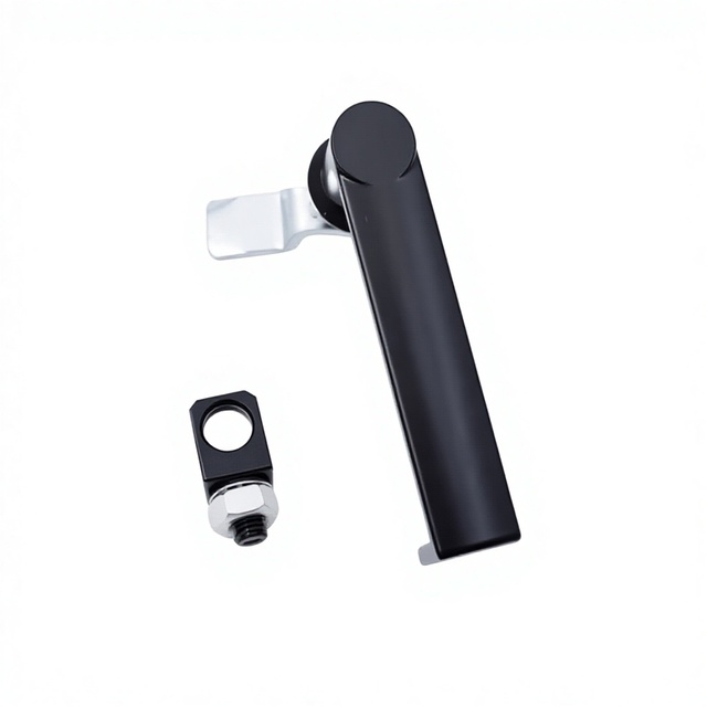 MS868 Smart Lock Padlockable Handle Lock for Cabinet Chassis with Electrical Central-Mounted Door Lock Made in China