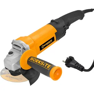 Worksite Elektrische Haakse Slijpmachines 125Mm Power Slijpschijf 1200W Metalen Beton Cutter Handheld 220V Haakse Slijper