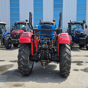 גלגל הסיטונאי 4 x4 קומפקטי 50hp 60hp 80hp 100 כ "ס חוות מיני גן טרקטורים עם מכסחת - Product Image 4