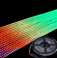 Bande lumineuse LED RGB TM512 pour rétroéclairage TV, ruban LED flexible 24V, éclairage d'ambiance pour décoration de fond de cinéma maison