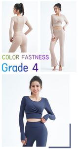 Conjuntos deportivos de yoga para mujer, ropa de gimnasio sin costuras, 2023 - Product Image 4