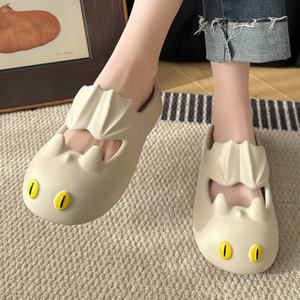 Pantuflas de PVC para Interiores, Antideslizantes, Antiolor, Multifuncionales, con Punta Abierta, Modernas y Fáciles de Poner - Calzado de Verano Más Vendido - Product Image 4