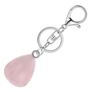 Thời Trang Pha Lê Keychain Cho Phụ Nữ Nước Drop Shipping Bạc Với Reiki Tự Nhiên Tiger Eye Đá Mặt Dây Chuyền Tự Làm Động Vật Chủ Đề Chủ Đề Chủ - Product Image 5