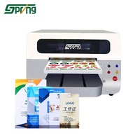 Mesin cetak kartu Label kecepatan cepat A3 2 buah XP600 kepala casing telepon penutup kayu Inkjet Uv Flatbed Printer harga grosir