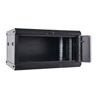 Promotion : Armoire de serveur murale 4U 6U 9U 12U 15U 18U CVR 450 600 en acier laminé à froid pour centre de données, en stock