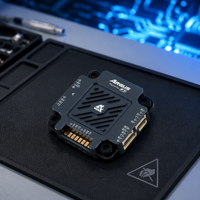 Axisflying Argus Pro F7 65A 55A BLHeli_32 Stack 3-6S Plug and Play FPV Drone Flight Controller ESC X8 Support