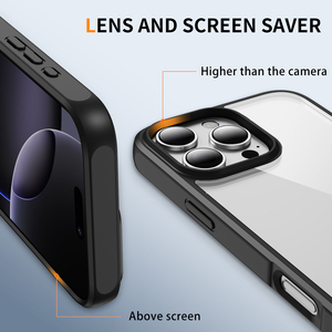 Custodia <span class=keywords><strong>per</strong></span> telefono sottile in acrilico <span class=keywords><strong>trasparente</strong></span> <span class=keywords><strong>per</strong></span> <span class=keywords><strong>iPhone</strong></span> 16 Pro Max 17Air 16E 15 14 Plus 13 12 <span class=keywords><strong>11</strong></span> <span class=keywords><strong>Cover</strong></span> posteriore <span class=keywords><strong>trasparente</strong></span> antiurto - Product Image 5