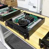 2X800W Profesyonel Güç Amplifikatörü, 2U Sınıf H (8/4-ohm Empedansı destekler), KTV, Açık Hava Partileri ve Sahneler için Uygundur.