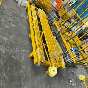 Op Maat Gemaakte Heavy Duty Met Wielen Platte Verpakking Slabstone Gereedschapsrek Magazijn En Verpakking Leisteen Rack <span class=keywords><strong>Trolley</strong></span> - Product Image 5