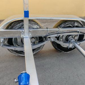 Ensemble de 4-6 pièces de ressorts à lames en acier robuste pour suspension de remorque utilisée pour remorquer des pièces de roue de bateaux à l'état neuf - Product Image 2