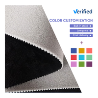 Tissu de revêtement de toit de voiture en daim de voiture haut de gamme, en mousse collée, en tissu de rembourrage, en tissu de plafond de voiture