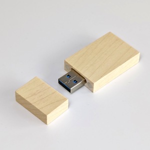 แฟลชไดรฟ์ USB ไม้ไผ่สั่งทำได้จากโรงงานกล่องของขวัญสไตล์ INS เป็นมิตรกับสิ่งแวดล้อม - Product Image 3