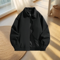 Veste de pilote pour homme avec logo personnalisé, coupe-vent, décontractée, style baseball, pour l'extérieur, veste d'hiver, veste de travail personnalisée pour homme