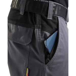 BLAKLADER - 144818329699C154 Pantalon d'industrie stretch avec poches genouillères Gris moyen/Noir-PANTALON DE TRAVAIL EAN 7330509759455 - Product Image 5