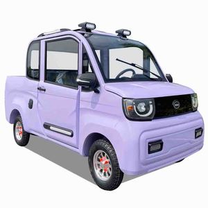 Mini Camioneta Eléctrica Fácil de Usar y Práctica, Vehículo de 4 Ruedas y 4 Asientos <span class=keywords><strong>con</strong></span> Caja de Carga - Product Image 6