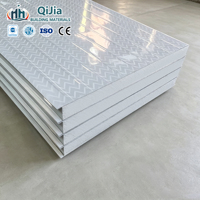 Panneau sandwich en polyuréthane PU ignifuge et écologique pour la construction de toits, murs, chambres froides et ateliers