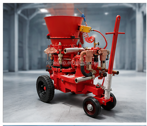 Máquina de Pulverización de Cemento y Hormigón Seco con Motor de Aire y Salida Variable de 3m³/h - Product Image 5