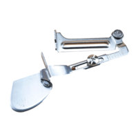 Plieur surjeteuse A11(S72L) pour ourlet à bascule / plieur pour machine à coudre à point droit à aiguille simple, accessoires de couture, pièces de couture