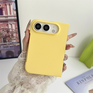 เคสโทรศัพท์กันกระแทกแบบแข็ง PC สีพื้นด้าน ผิวสัมผัสนุ่ม สำหรับ iPhone 18 Fold Ultra ป้องกันรอยนิ้วมือ ฝาหลัง - Product Image 2