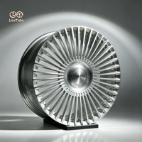 Jantes en alliage multibranches argentées de 20 pouces 5x112 de qualité supérieure pour Audi A8 Porsche Panamera