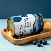 Emballage en tube de papier recyclable, écologique et durable de qualité supérieure pour compléments alimentaires, vitamines, chocolat, produits alimentaires de luxe, carton de qualité alimentaire