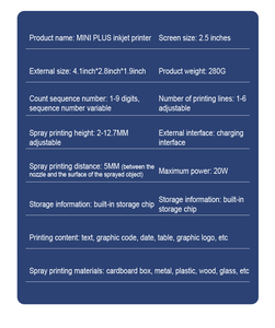 Xách tay tự động máy in phun thiết bị cầm tay cho dễ dàng nhãn ngày in mã vạch khác nhau xp600 Flex khả năng tương thích - Product Image 5