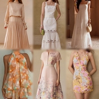 Robes d'occasion en mousseline mélangée de qualité supérieure, légères, pour femmes, vente en gros, vêtements d'été de seconde main en vrac