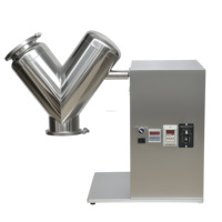 Mélangeur homogénéisateur de poudre chimique sèche de 10 L, petit format, pour cosmétiques, en acier inoxydable, avec cuve de mélange